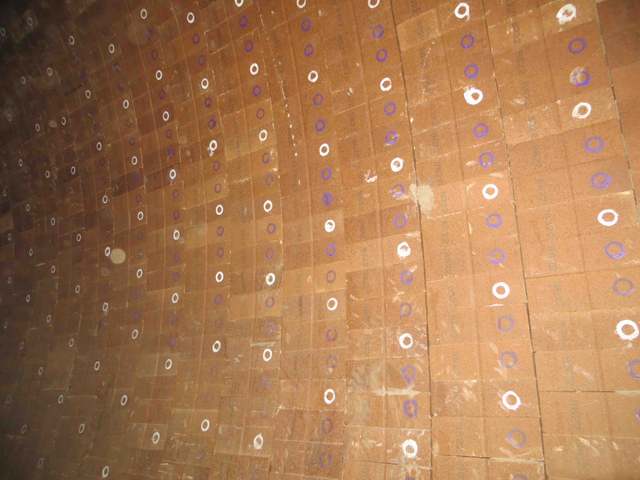 Mag Hercynite Brick Instalação